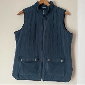 Men’s Royal Robbins quilted fleece vest sz large